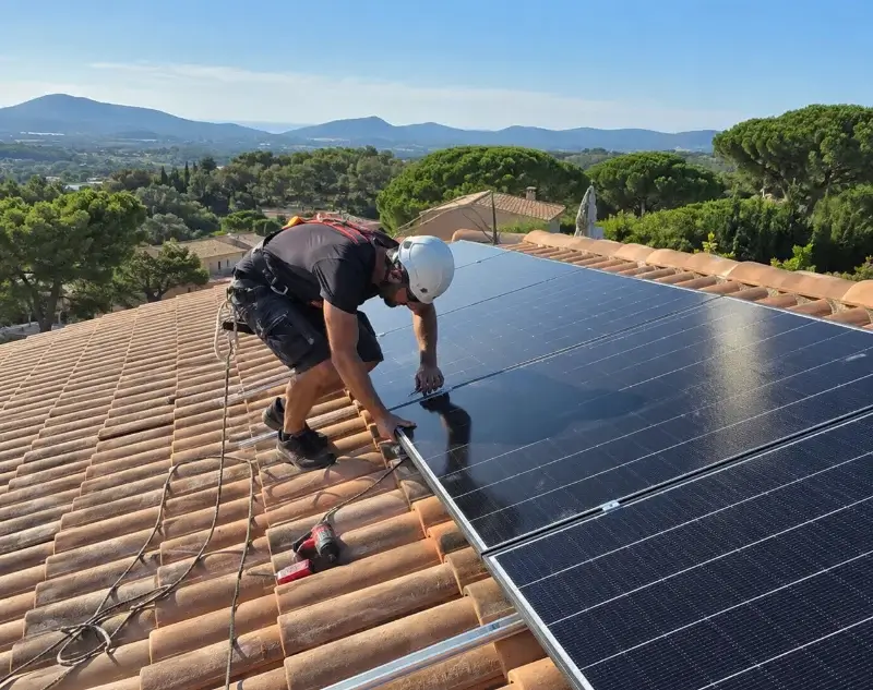 Installateur panneaux solaires Beauvoir-de-Marc — pose photovoltaïque sur toiture