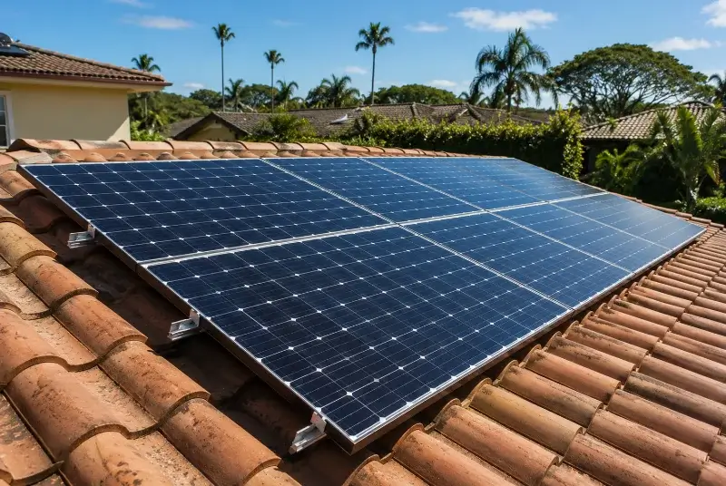 Installation de panneaux solaires à Beauvoir-de-Marc
